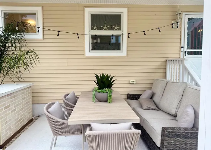 Bright Lavallette 2Br Private Yard Walk To Beach
